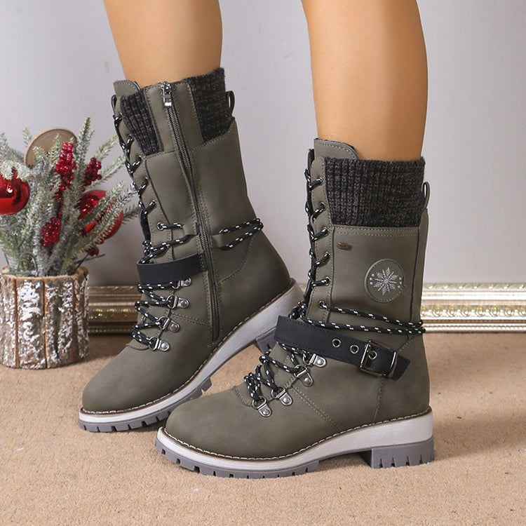 Anna – Waterdichte Winter Enkellaarzen | 50% KORTING