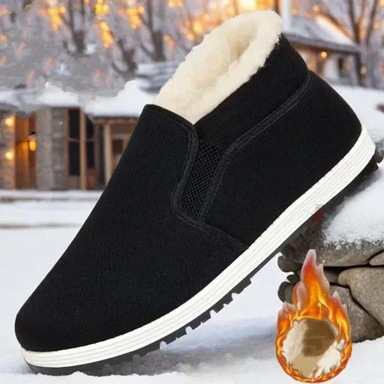 Kyle – Heren Katoenen Winterschoenen met Antislip Grip