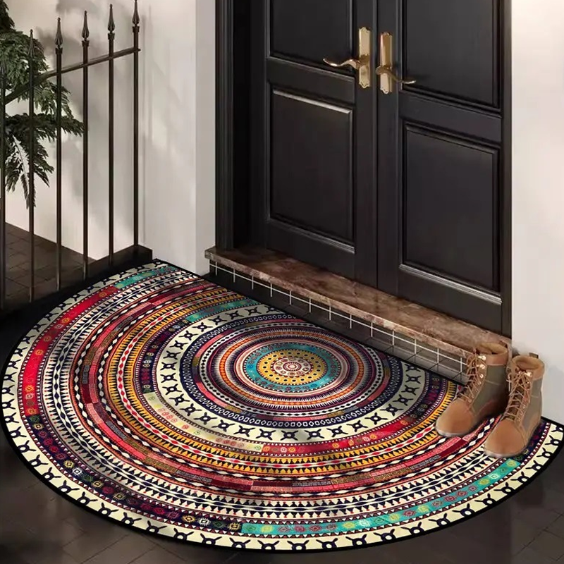 BoldPatch – Geometrisch Fluwelen Vloerkleed | 50% KORTING