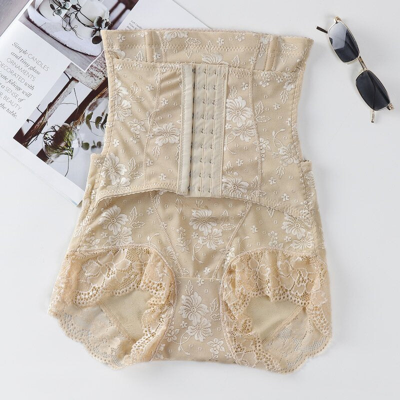 Hoge taille buik vermagering shorts