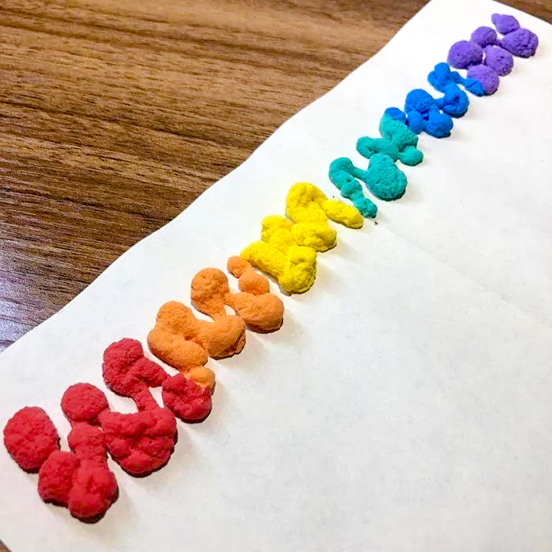 DIY Bubble Popcorn-tekenpennen (6 stuks)