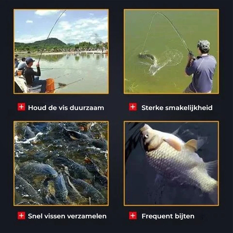 VisVang™ – Het Ultieme Lokmiddel voor Onweerstaanbare Vangsten! | 1+2 GRATIS (3 stuks)