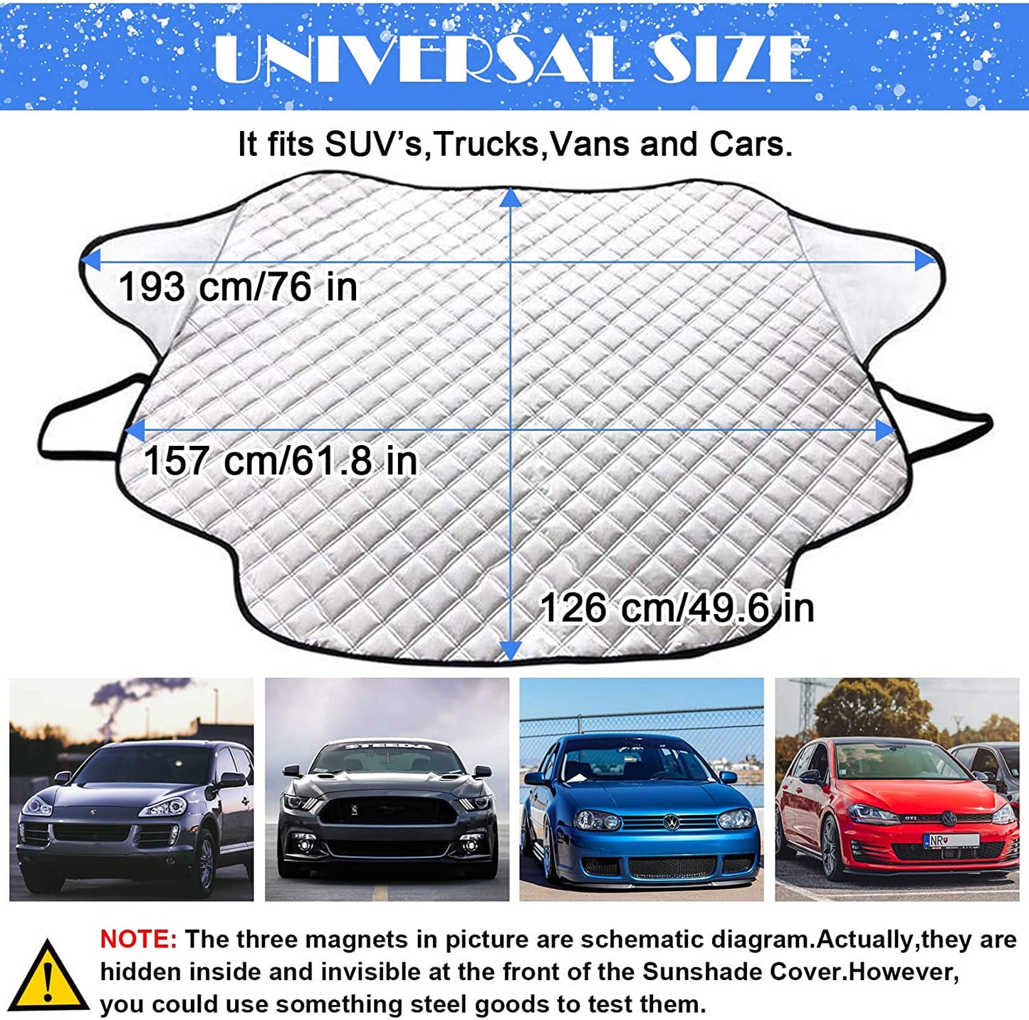 CarCover - Magnetische anti-vries deken | 50% KORTING
