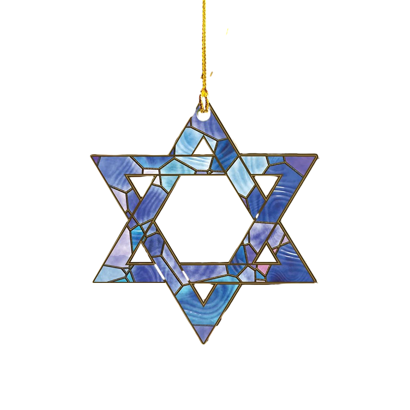 Acrylornament voor Kerstmis