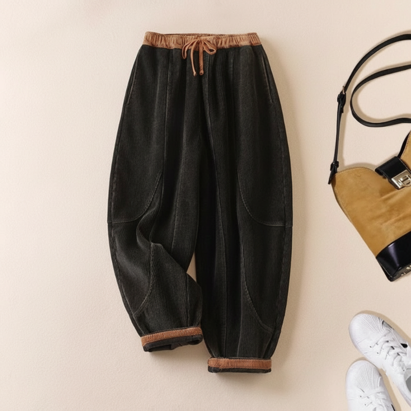 Maverick – Ribfluwelen Broek met Pluche Voering voor Gezellig Wintercomfort
