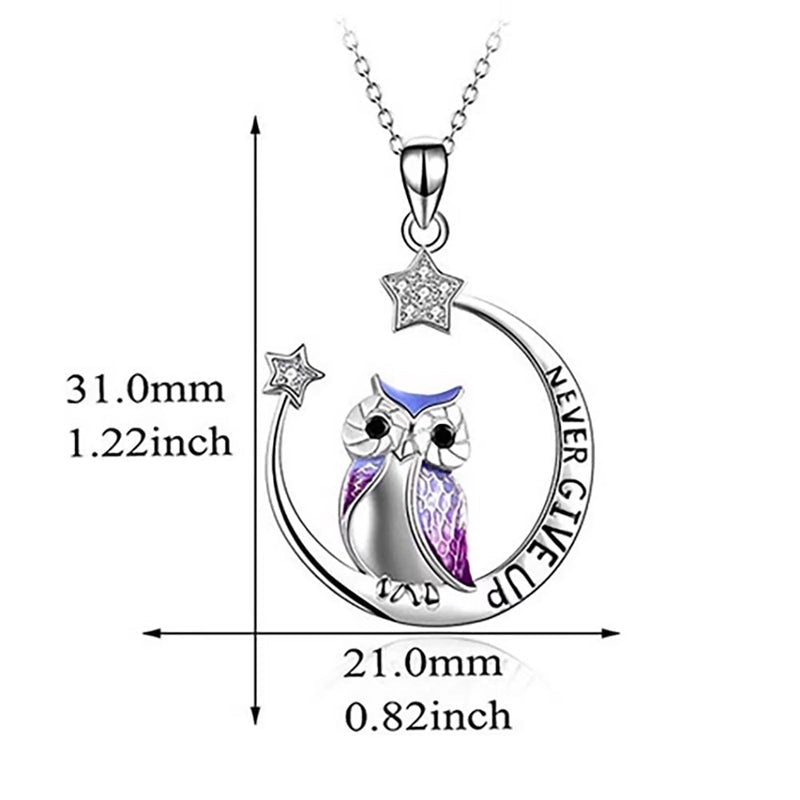 Geef nooit inspiratie ketting op