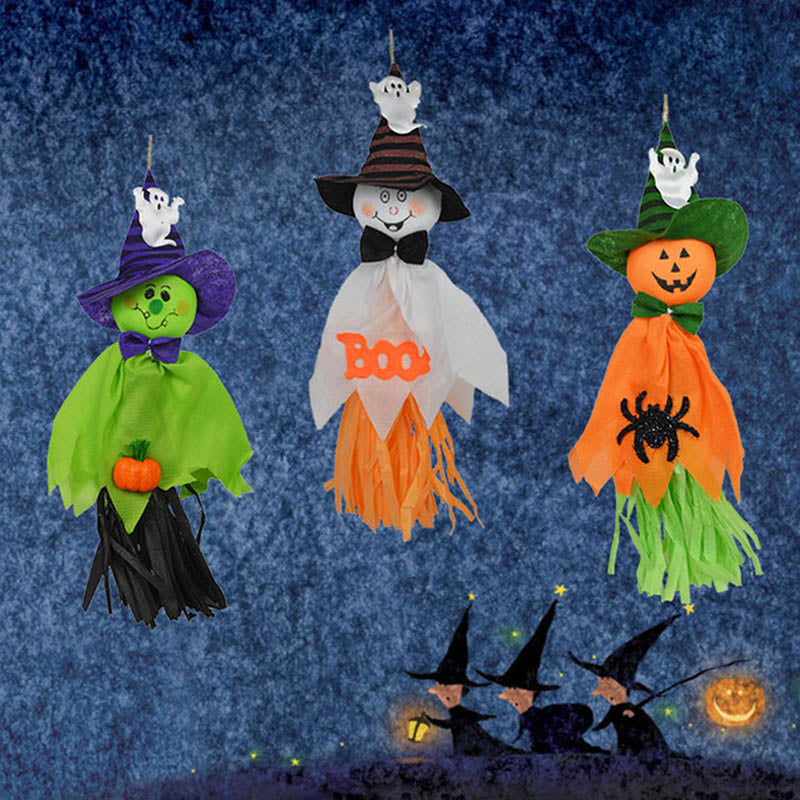 SpookySwingers - Creëer een betoverende Halloween-sfeer met griezelige hangende geesten(3 stuks) | 50% KORTING