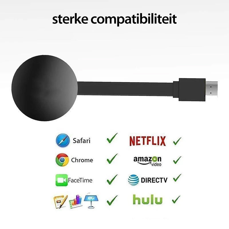 Draagbare draadloze HDMI-ontvanger