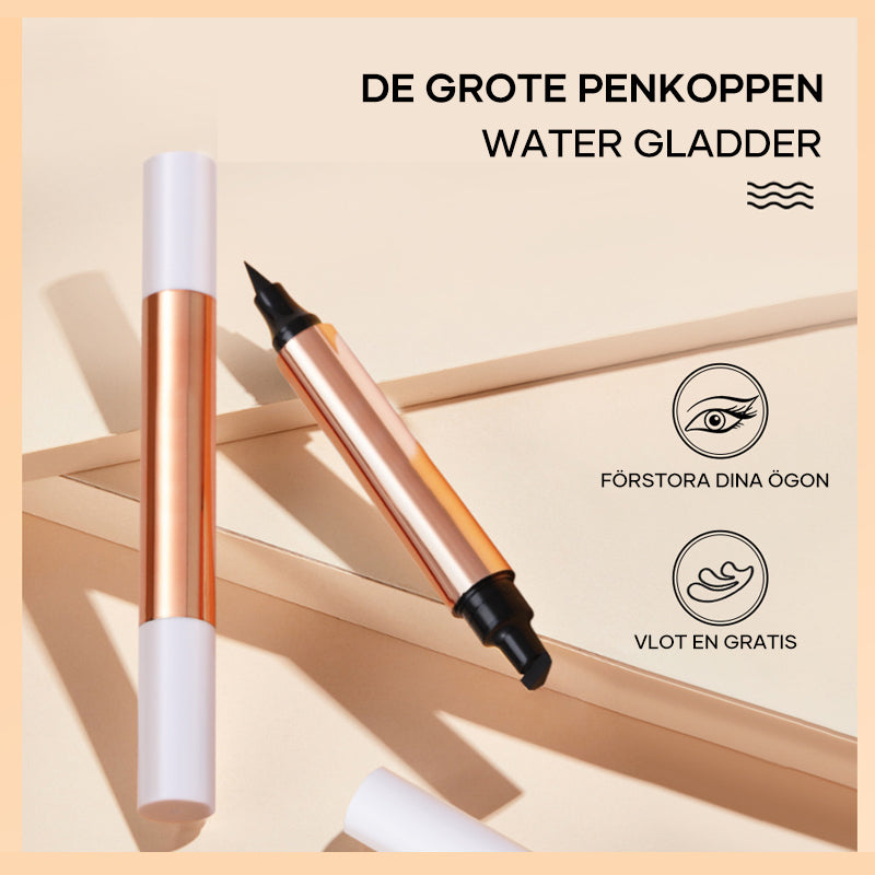 Verleidelijke Cat Eye Stamp Eyeliner