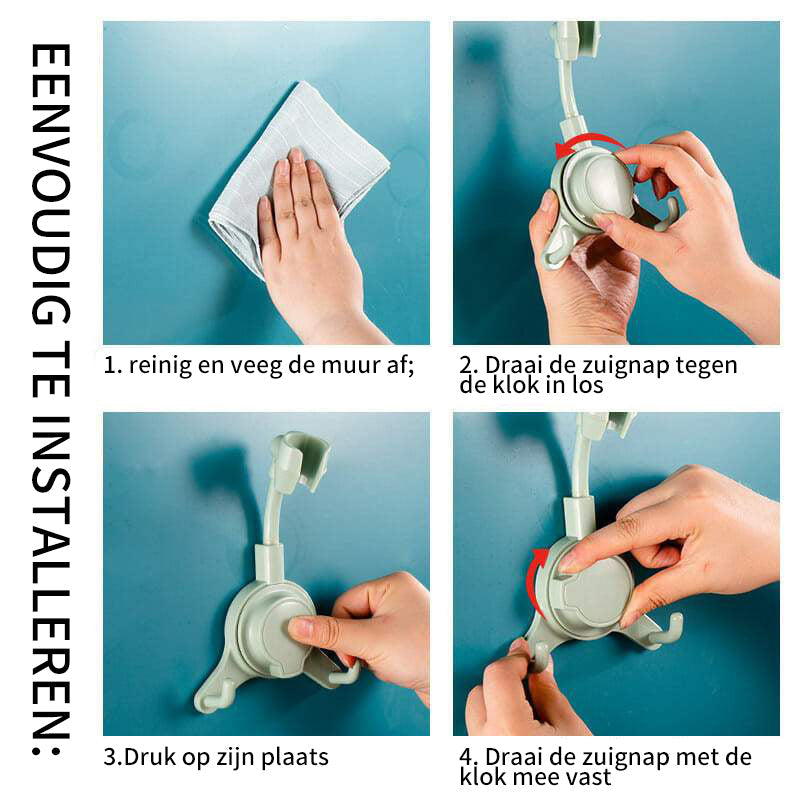 Doucherek met haken