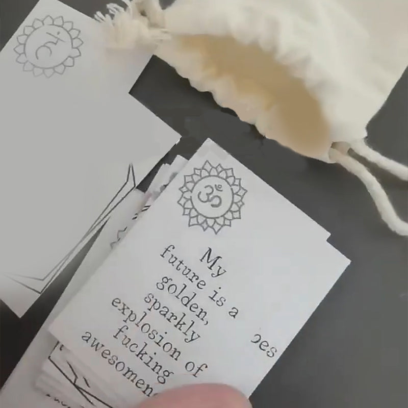 MindGlow - Grappige Bevestigings Kaart Cadeau | 50% KORTING