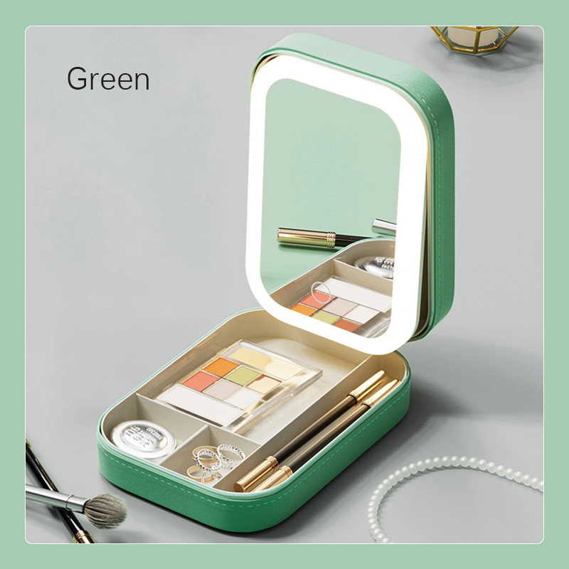 Variant image for Verstelbare Make-up Spiegel Met Licht - Drie Verlichtingskleuren-2