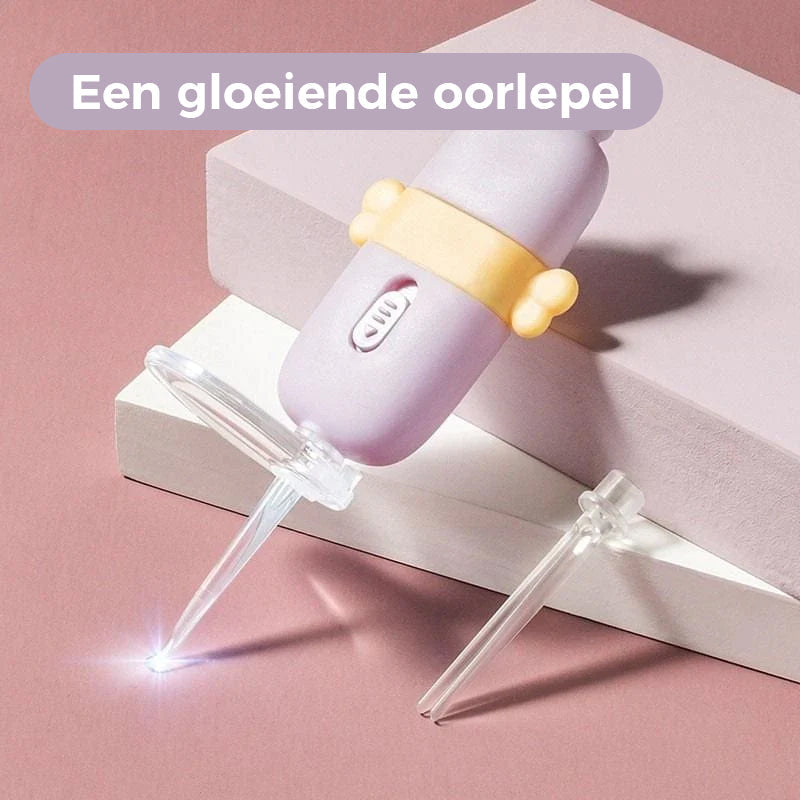 LED Cartoon Baby Oorreiniger Tool