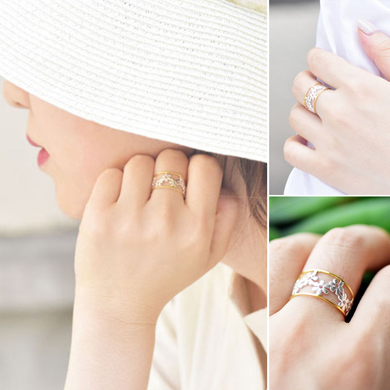 Onregelmatige holle madeliefjesring