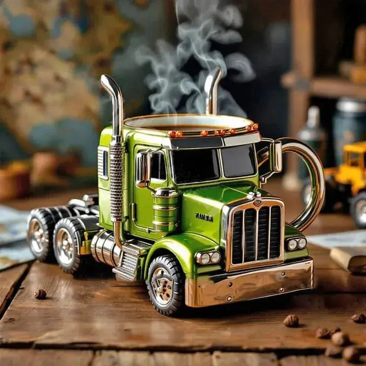 Truck koffiemok – duurzaam en uniek ontwerp