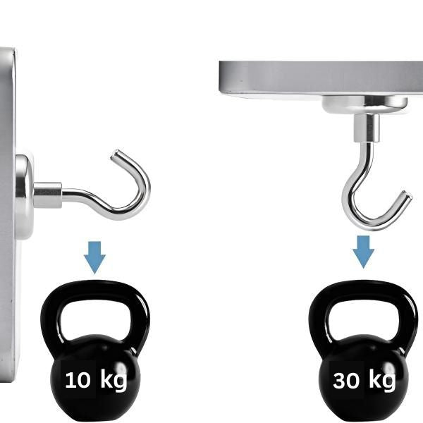 Magtasti – Supersterke magnetische haken (10 stuks) | 1+1 GRATIS
