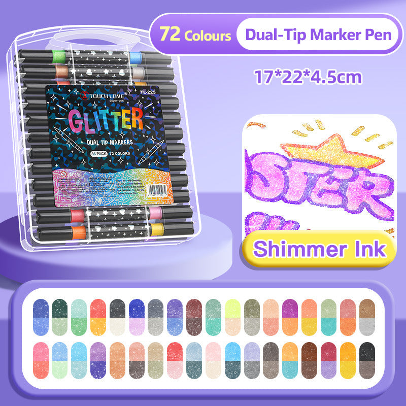 SparkArt – Glittermarker met dubbele punten