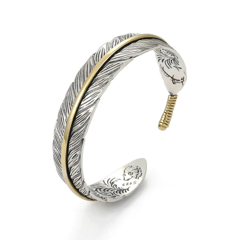FeatherAura - Vintage veren armband | 50% KORTING