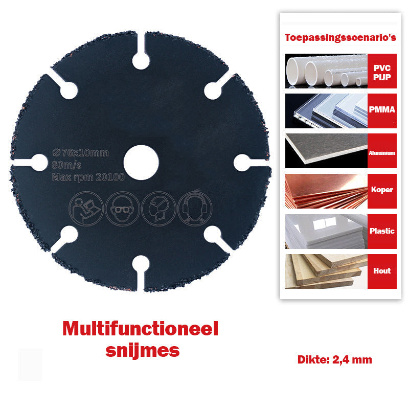 Mini haakse slijper set