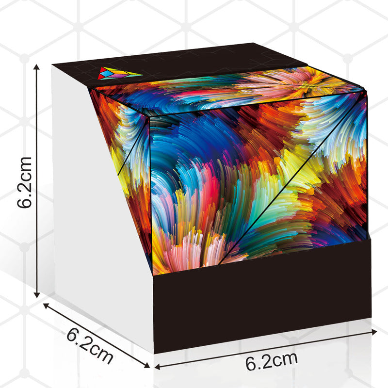 ShapeMaster - Verwisselbare magnetische magische kubus | 1+1 GRATIS