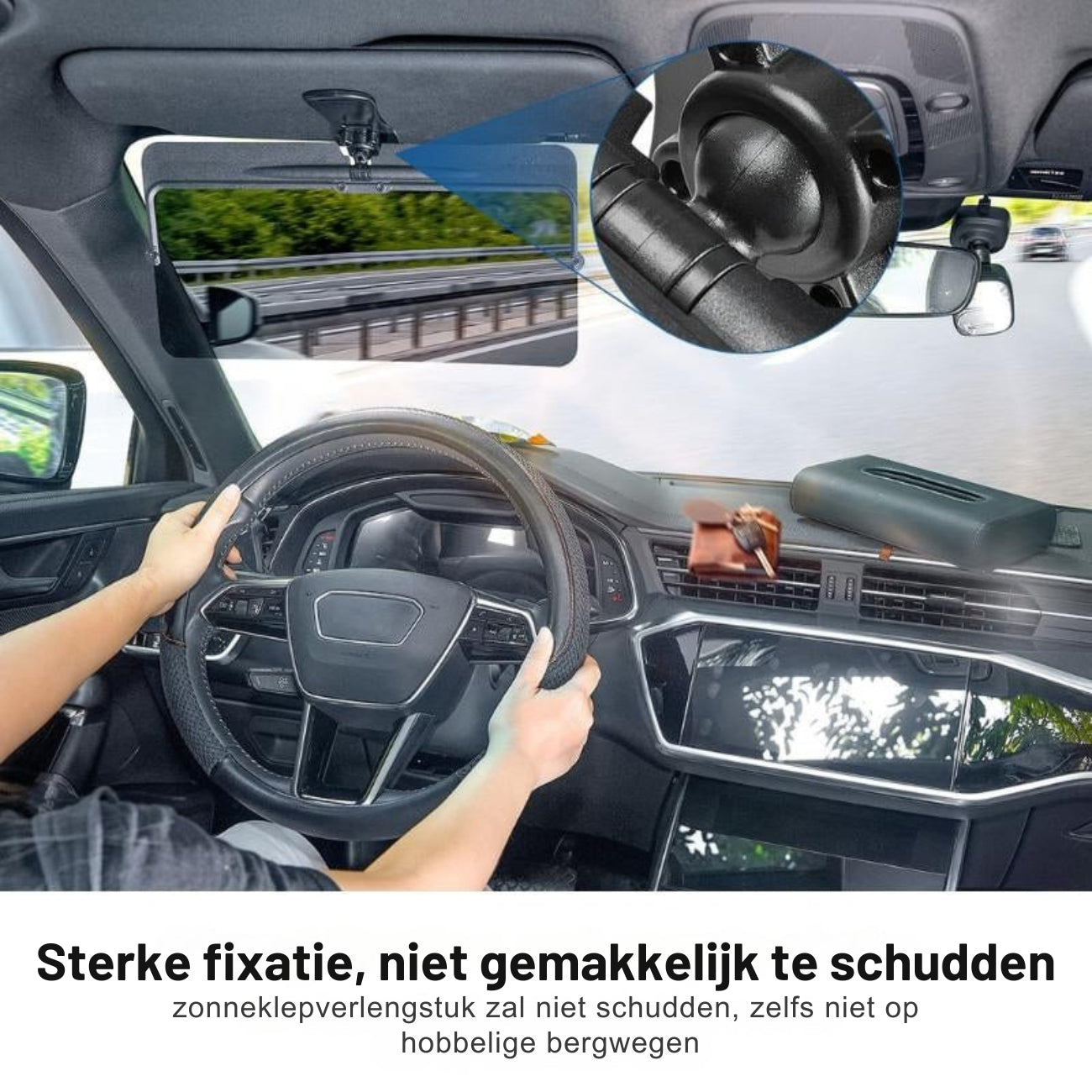 ClearDrive™ – Zonneklep met Gepolariseerde Anti-Verblindingsbescherming voor Veilig & Comfortabel Autorijden | 50% KORTING