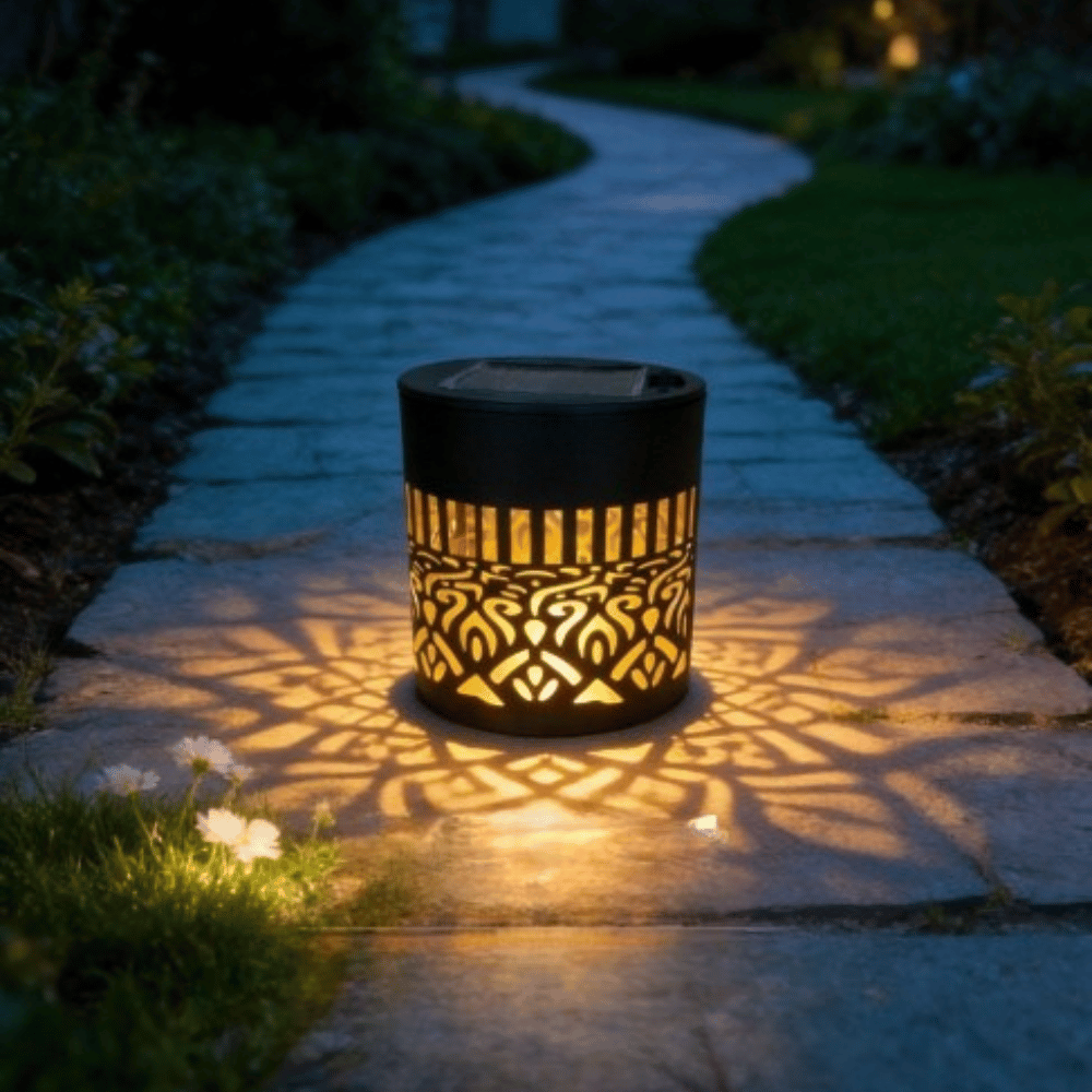 LumaMandala — Solar Projector Licht | 1+1 GRATIS