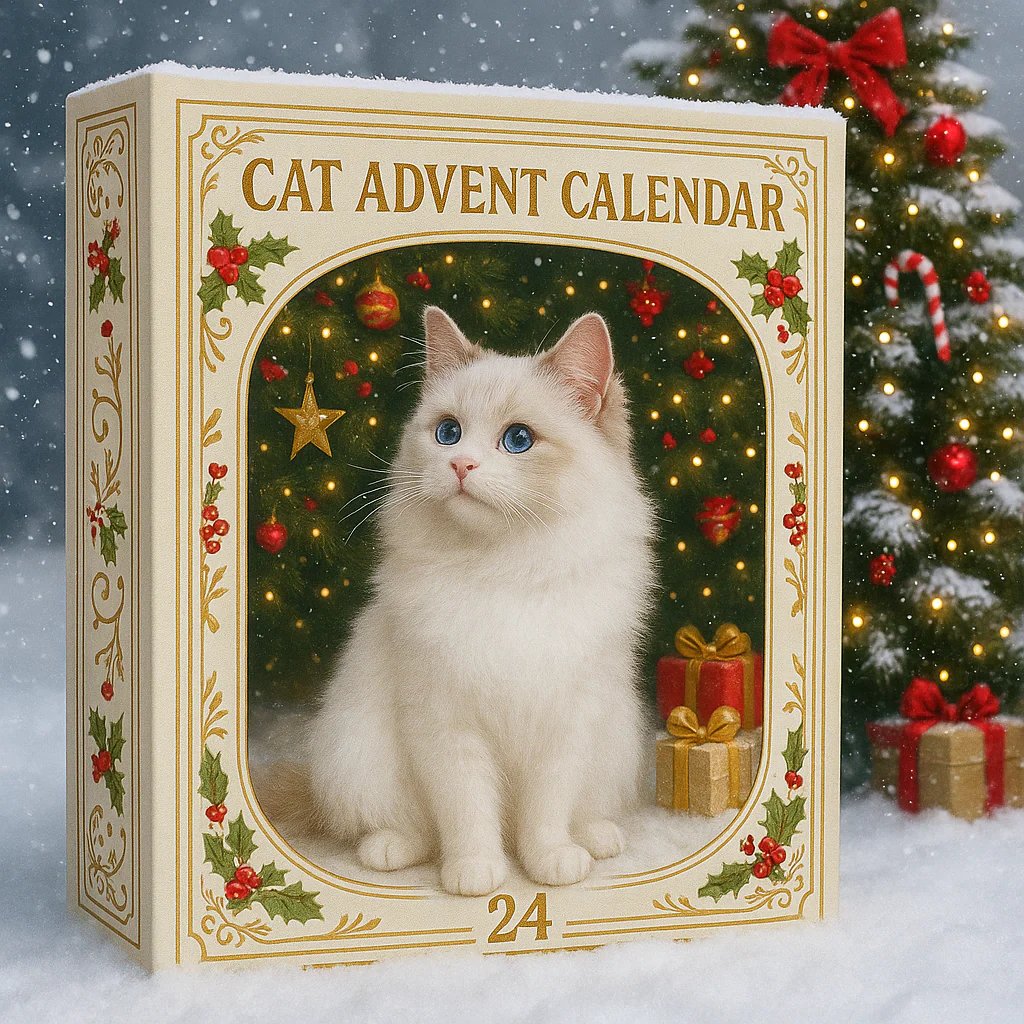Purrfect Christmas – Adventskalender voor kattenliefhebbers | 50% KORTING