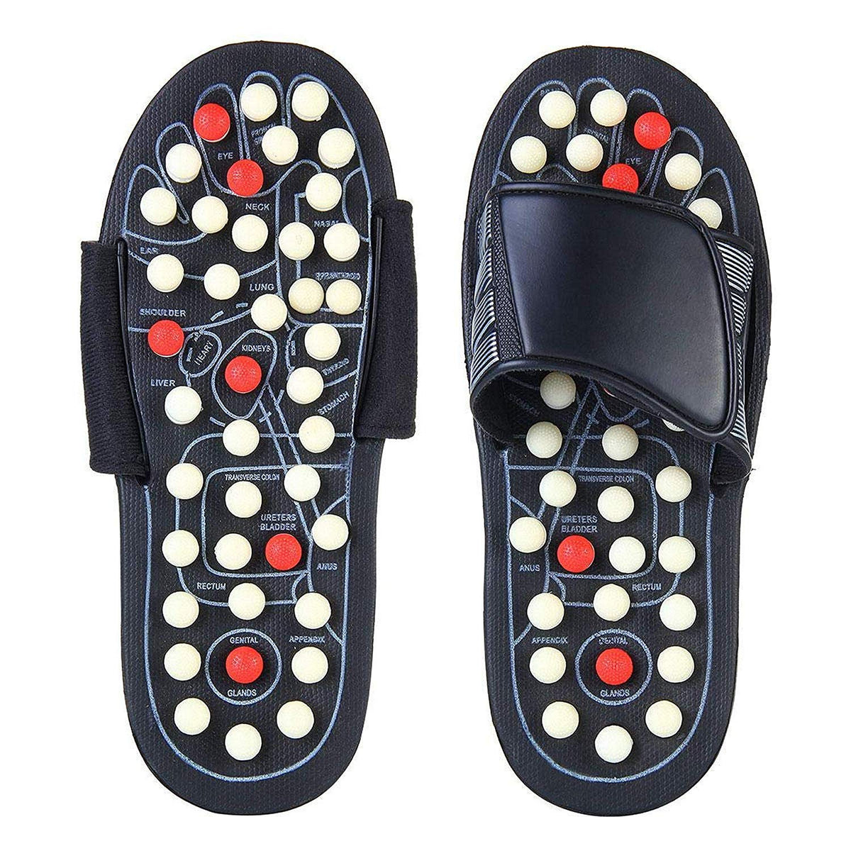 AcuStep — Acupressuur-Comfortslippers | 50% KORTING