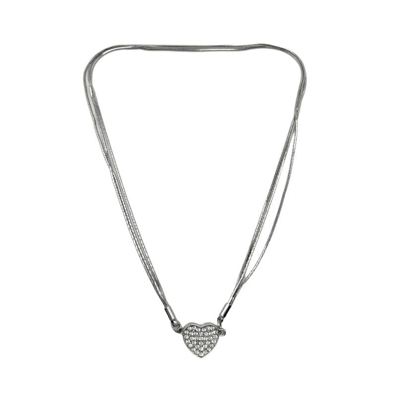 Magnetische liefde patchwork ketting