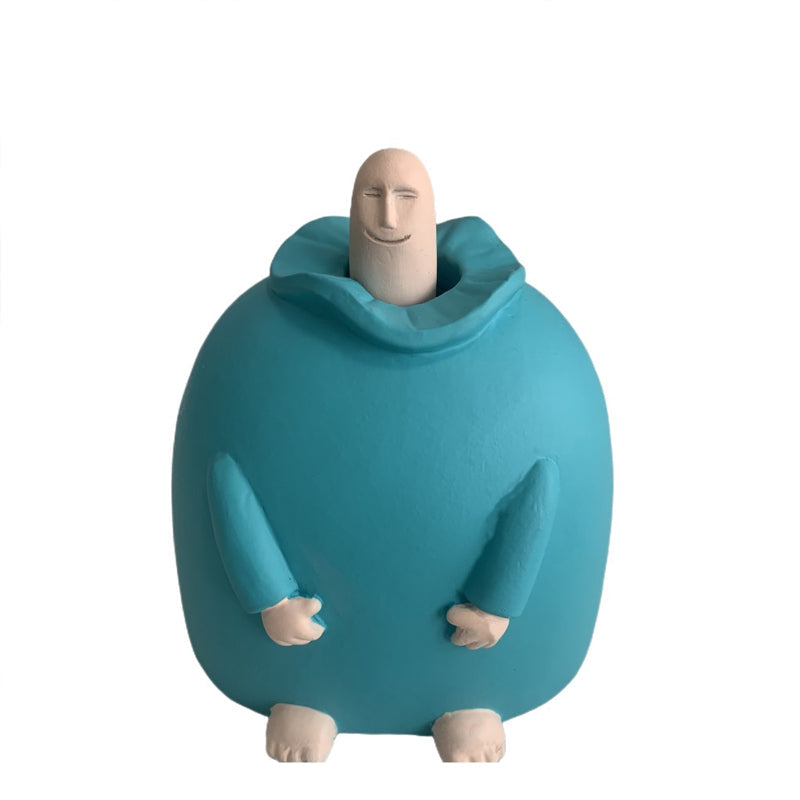 Lachende vingertafel decoratie