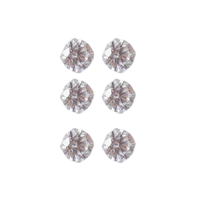 ChicMagnet - Magnetische oorclip met zirkoonknop | 1+1 GRATIS