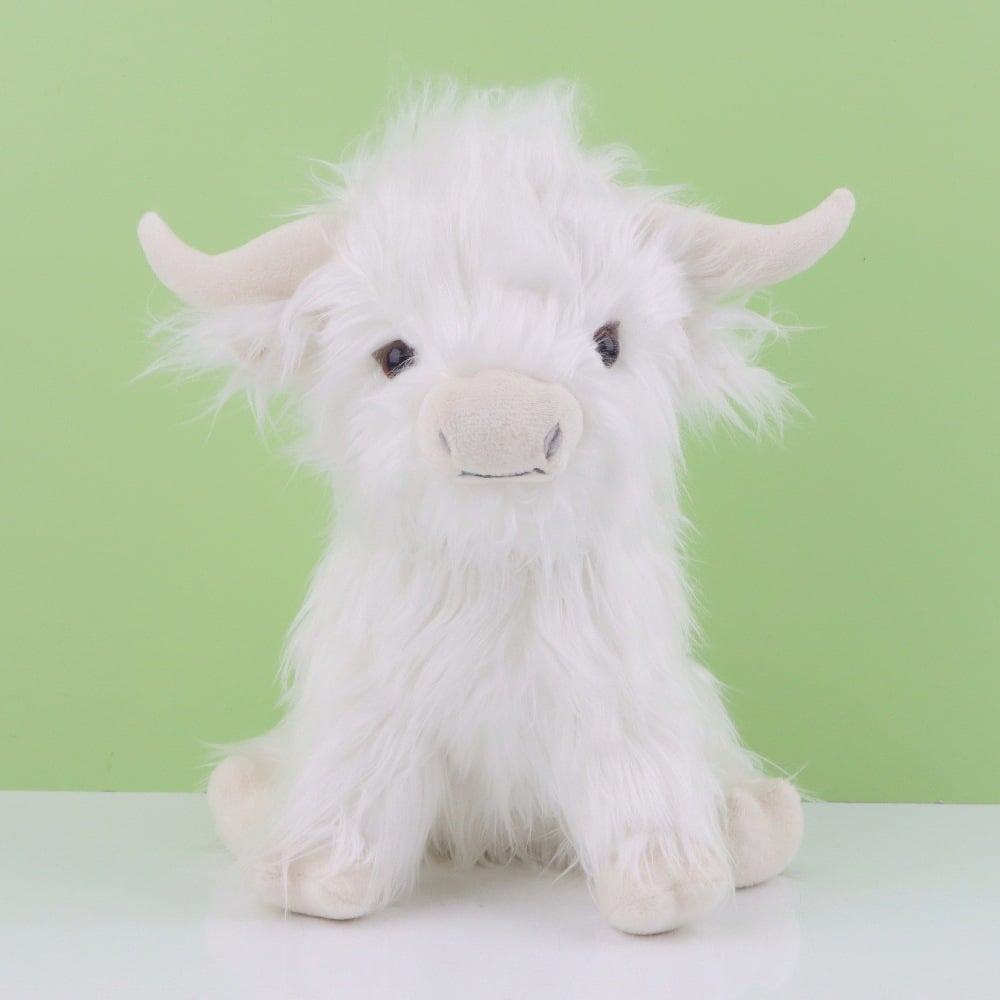 Eco-vriendelijke Schotse Hooglanders knuffel