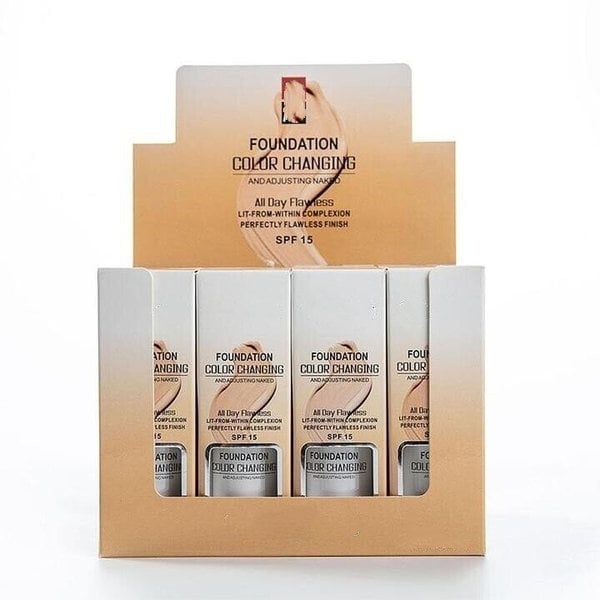 TrueTone™ – Kleurcorrigerende Foundation | Egaliseert & Past Zich Aan Jouw Huidkleur Aan | 1+1 GRATIS