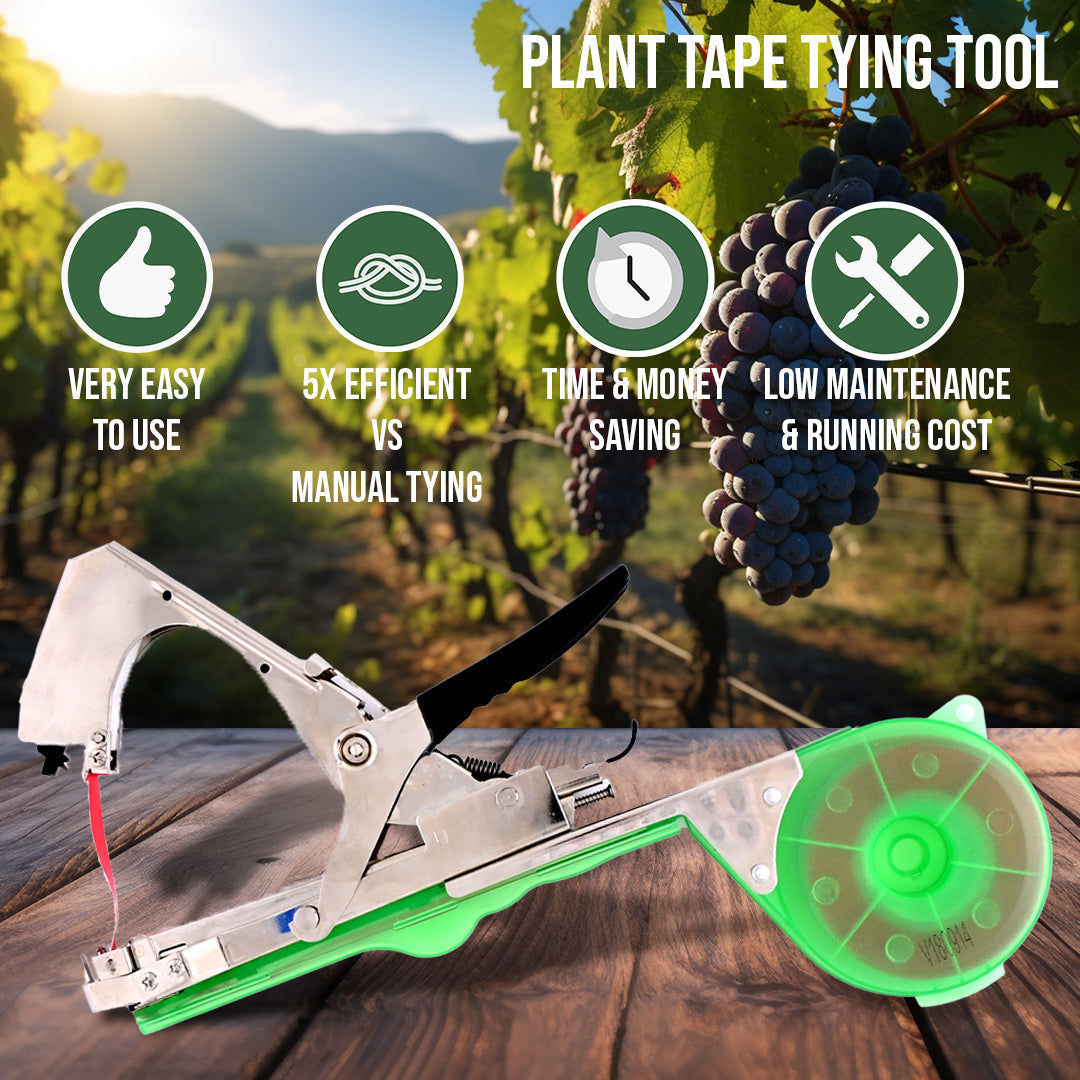 GreenBind — Professionele Plantenbinder Tapetool | 50% KORTING