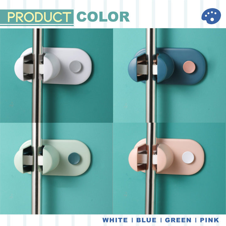 TidyGrip – Wandhouder voor bezems en schoonmaakgereedschap | 1+2 GRATIS