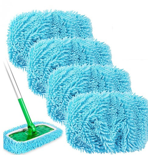 MopLux - 4 GRATUS herbruikbare navulpads voor dweilen | 50% KORTING
