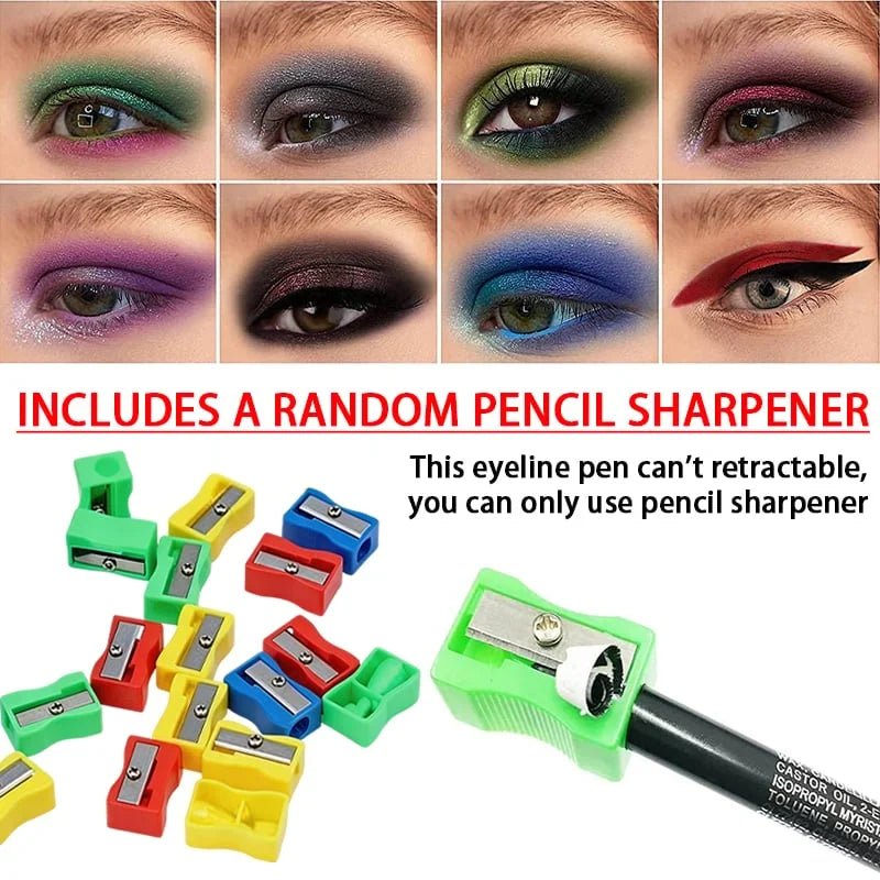 PrismLuxe 14-pack Gel Eyeliner – Onvergetelijke kleur de hele dag lang