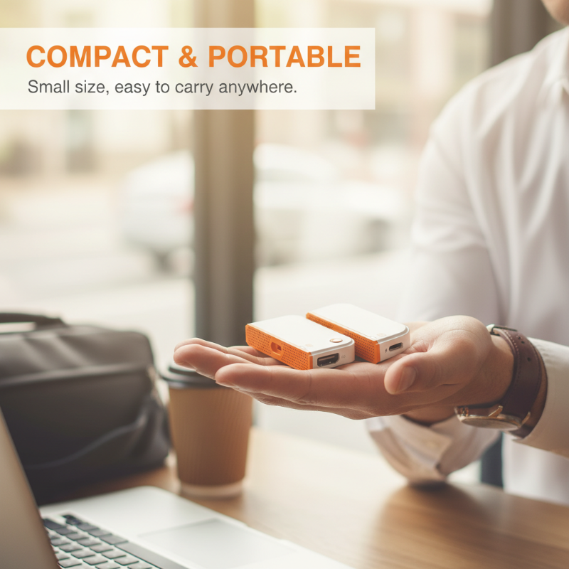 Type-C Draadloze Display Dongle — Direct, Duidelijke, Volledige Controle