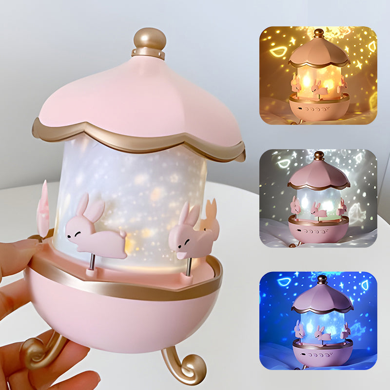 Roterende wagen muziekdoosprojector