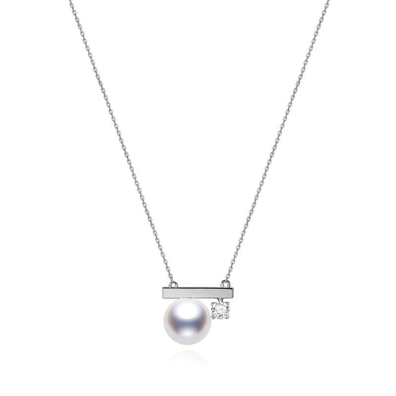 Vintage Stijlvolle Parel Balance Ketting
