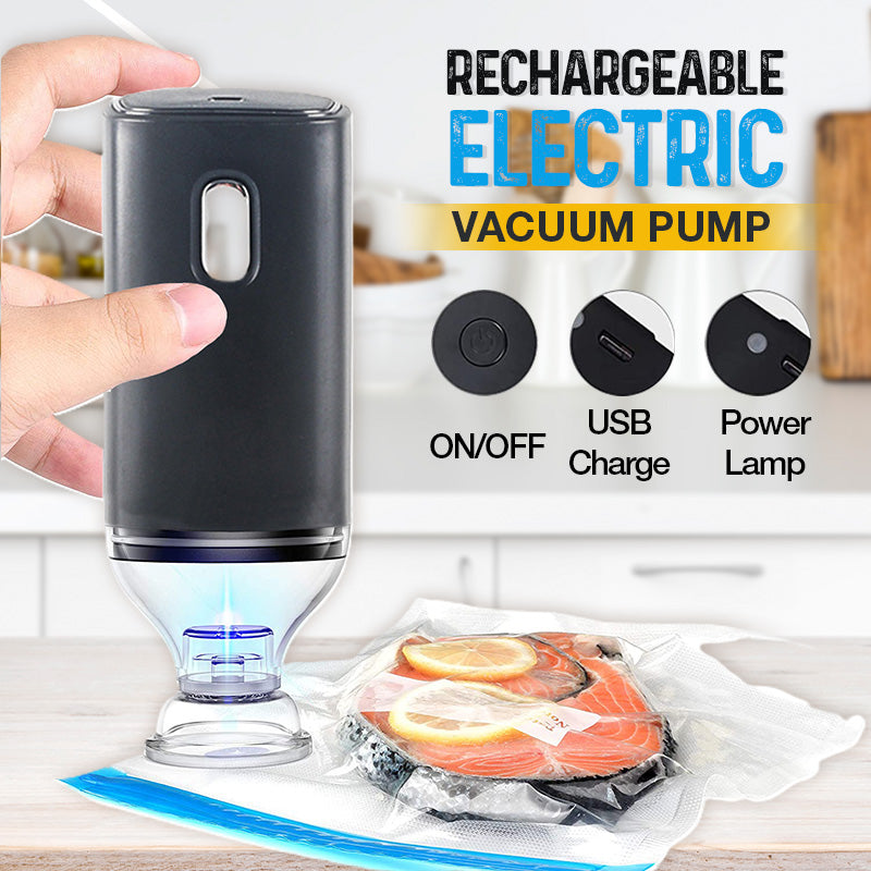 FreshLock™ – Houd je voedsel tot 5x langer vers – Herbruikbare vacuümzakken + pomp | 50% KORTING