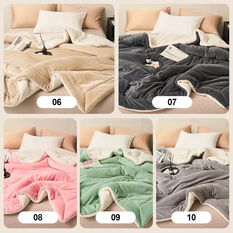 CozyLamb – Luxe Dubbellaagse Deken | 50% KORTING