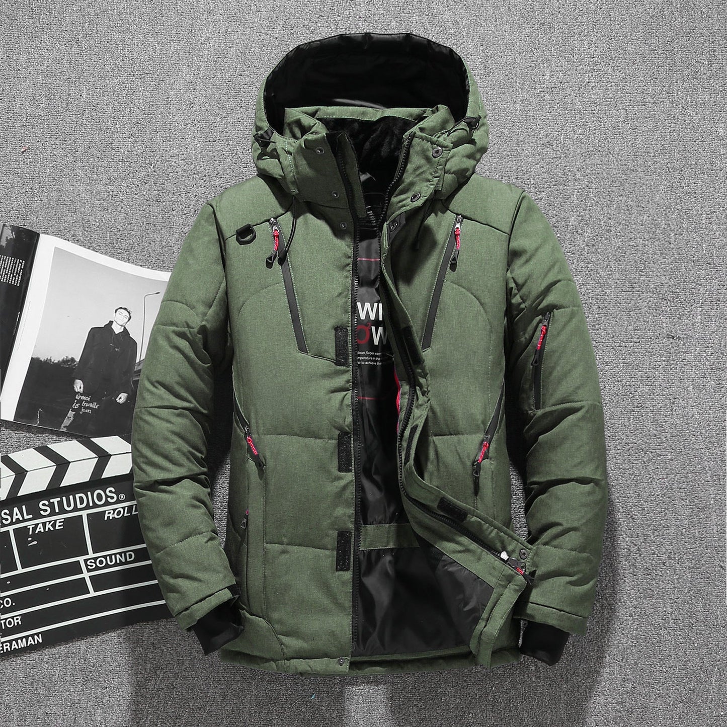 Randall - Winterparka voor heren | 50% KORTING