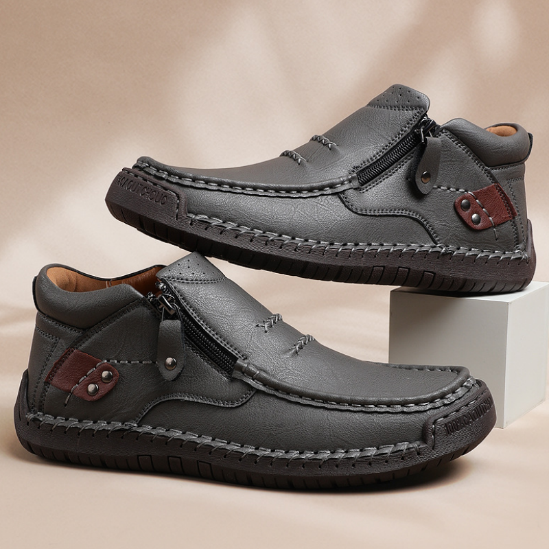 Jacob – Retro-geïnspireerde PU herenschoenen