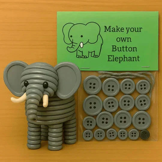 ButtonCraft – DIY dierendecoraties met knopen | 1+1 GRATIS