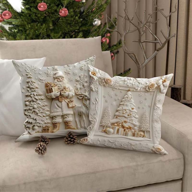 ClaraHome – Kerst kussensloopset (4 stuks) | 50% KORTING