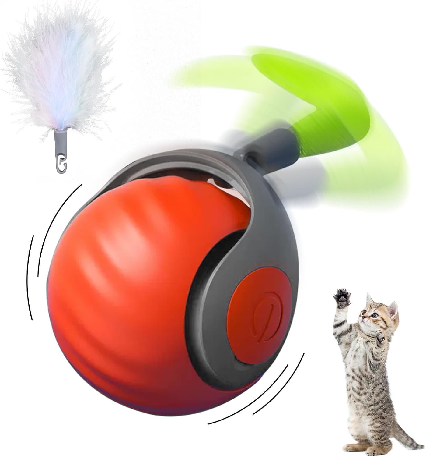 PurrMotion – Interactieve oplaadbare kattenbal | 1+1 GRATIS