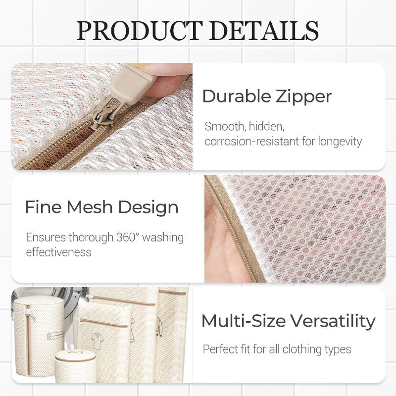 LaundryPro – Waszakken van mesh in meerdere maten | 1+1 GRATIS