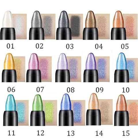 EyeGlam⢠| Crèmige waterproof oogschaduwpotloden - Set van 15 stuks
