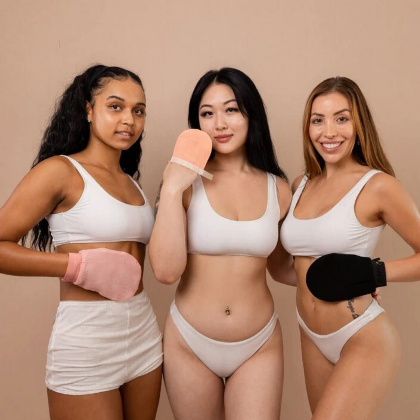 Exfolierende Handschoenen